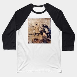 At the Foundry by Jean-Francois Raffaelli Baseball T-Shirt